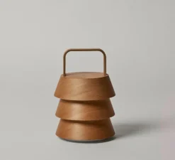 Lampe*Ferm Living Lampe, Baladeuse, Luver, , IP44, LED, dim, 2200K, 65 lm, Ø15cm, H22cm - naturel