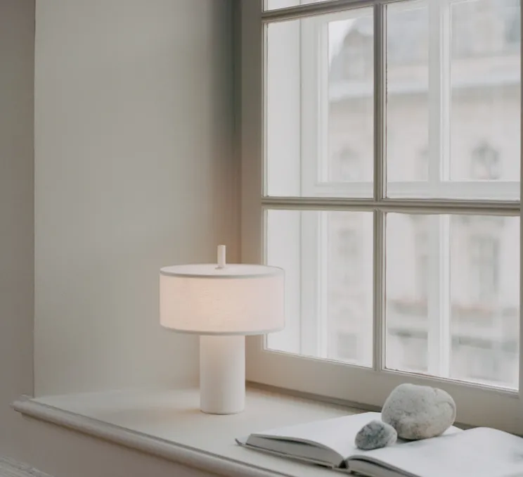 Lampe, Baladeuse, Margin, blanc, LED, dim, 2500-2700-3000K, 220 lm, Ø23cm, H31cm - New Works