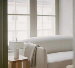 Lampe, Baladeuse, Margin, blanc, LED, dim, 2500-2700-3000K, 220 lm, Ø23cm, H31cm - New Works