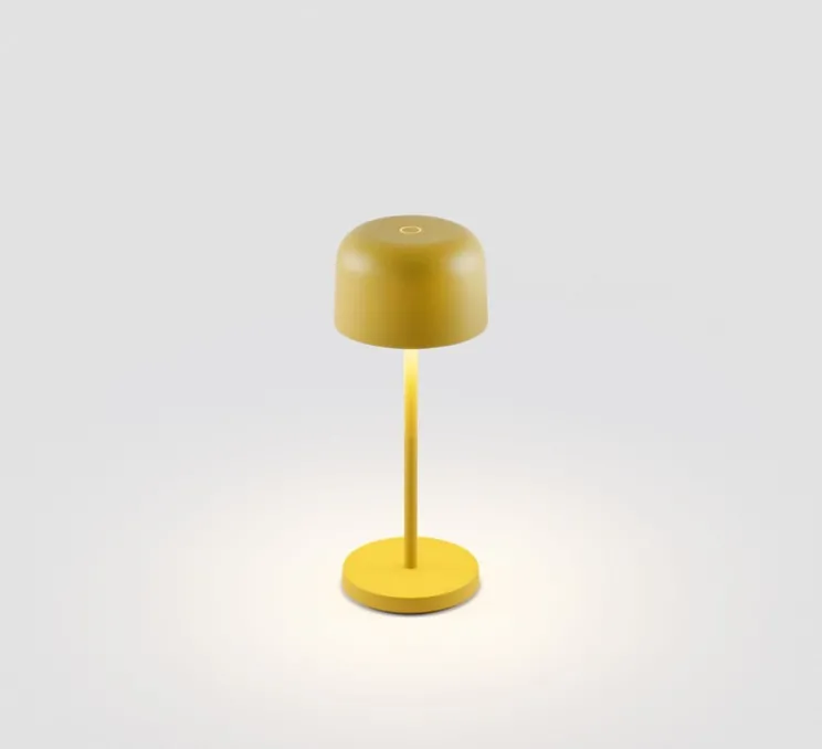 Lampe, Baladeuse, Mavis 200, jaune, IP54, LED, dim, 2700K, 150 lm, Ø8,05cm, H20cm - Faro