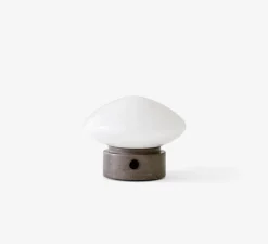 Lampe, Baladeuse, Mist AP21, marbre gris chaud, LED, dim, 2700K, Ø16cm, H12cm - Andtradition