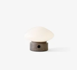 Lampe, Baladeuse, Mist AP21, marbre gris chaud, LED, dim, 2700K, Ø16cm, H12cm - Andtradition