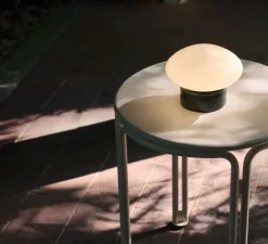 Lampe*Andtradition Lampe, Baladeuse, Mist AP21, marbre , LED, dim, 2700K, Ø16cm, H12cm - vert Guatemala