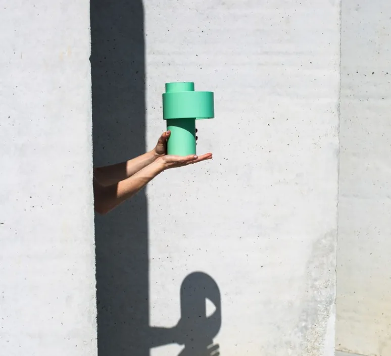 Lampe*Tooy Lampe, Baladeuse, Nastro 563.34, , IP54, LED, dim, 2700K, 320 lm, Ø16cm, H23,2cm - vert menthe