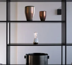 Lampe*Humble Lampe, Baladeuse, One, , Ø8,5cm, H19,5cm - marbre blanc