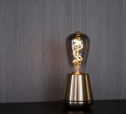 Lampe, Baladeuse, One, or, Ø8,5cm, H19,5cm - Humble