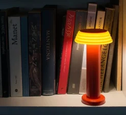 Lampe|Enfants*Sowden Lampe, Baladeuse, PL1-Red, , LED, dim, 2800K, 250lm, Ø13cm, H24cm - rouge, jaune
