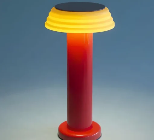Lampe|Enfants*Sowden Lampe, Baladeuse, PL1-Red, , LED, dim, 2800K, 250lm, Ø13cm, H24cm - rouge, jaune
