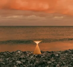 Lampe, Baladeuse, Salt, sable, IP21, LED, dim, 1300K à 2700K, 450 lm, Ø12,8cm, H19cm - GRAU