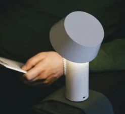 Lampe|Enfants*Marset Lampe, baladeuse, sans fil, Bicoca, LED, dimmable, , H22,5cm - blanc cassé