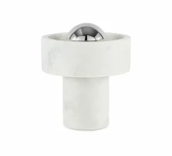 Lampe*Tom Dixon Lampe, Baladeuse, Stone, , LED, dim, 3000K, 160 lm, Ø19cm, H28cm - argent