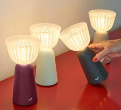 Lampe, Baladeuse, Swiing, menthe glaciale, IP54, LED, dim, 2700K, 35 lm, Ø10cm, H20cm - Fermob