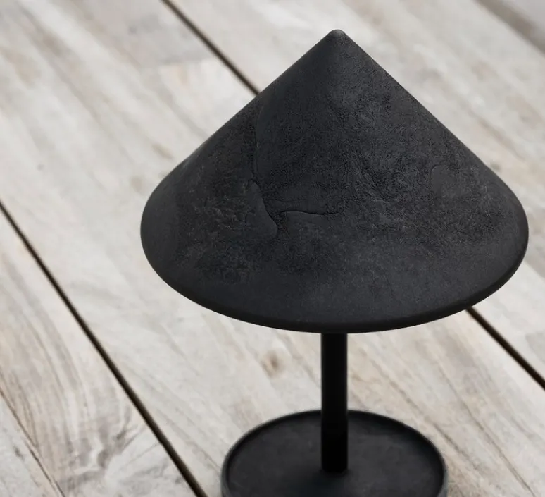 Lampe*Mater Lampe, Baladeuse, Terra, , IP44, LED, dim, 2700K, 230 lm, Ø17,5cm, H25cm - noir, marc de café recyclé