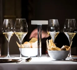 Lampe, Baladeuse, TeTaTeT Flûte, transparent, blanc, LED, 2700K, 180lm, Ø11cm, H25cm - Davide Groppi