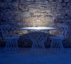 Lampe, Baladeuse, TeTaTeT Flûte, transparent, blanc, LED, 2700K, 180lm, Ø11cm, H25cm - Davide Groppi