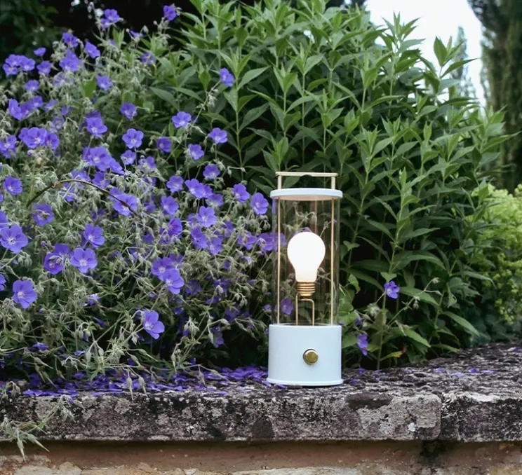 Lampe, Baladeuse, The Muse, Candlenut, blanc, IP44, 2800K, 400lm, Ø12,5cm, H33,8cm - Tala