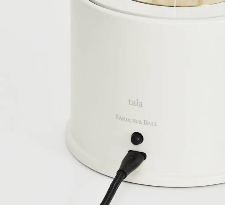 Lampe, Baladeuse, The Muse, Candlenut, blanc, IP44, 2800K, 400lm, Ø12,5cm, H33,8cm - Tala