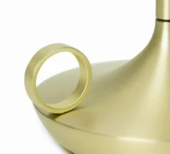 Lampe, baladeuse, Wick S, laiton, IP44, LED, dim, 2600K, 35 lm, Ø12cm, H16,5cm - Graypants