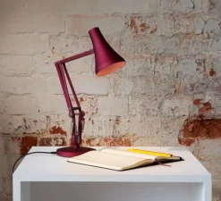 Lampe*Anglepoise Lampe de bureau, 90 mini mini, , LED, 3000K, 470lm, L38cm, H32cm - rouge berry