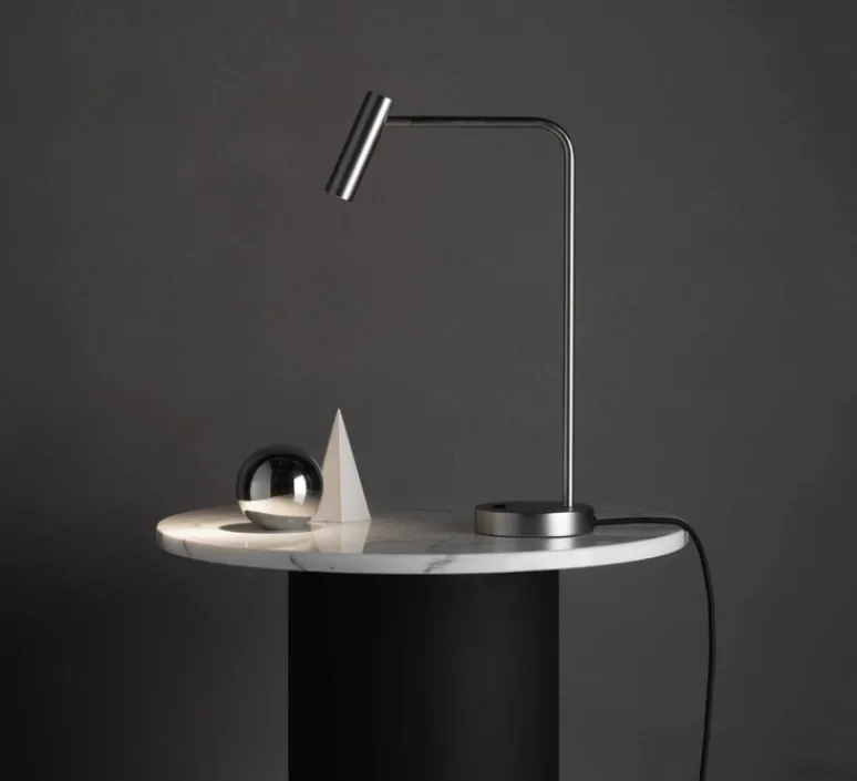 Lampe*Astro Lampe de bureau, Enna Desk Led, , LED, 2700K, 124 lm, L12cm, H45cm - nickel
