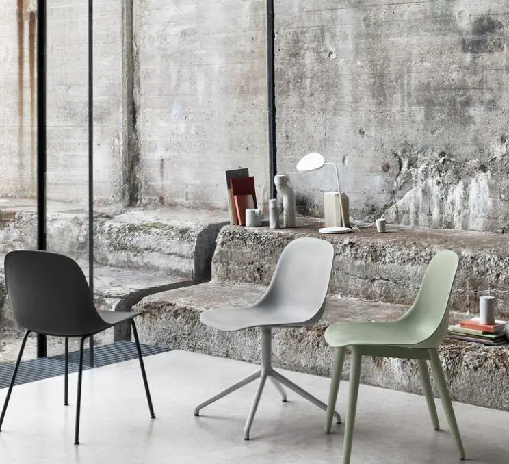 Lampe de bureau, Leaf, blanc, 2700K, 370lm, H41,5cm - Muuto