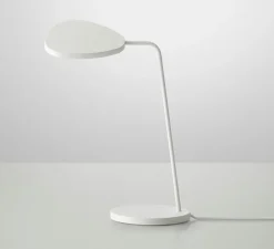 Lampe de bureau, Leaf, blanc, 2700K, 370lm, H41,5cm - Muuto