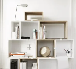 Lampe*Muuto Lampe de bureau, Leaf, , H41,5cm - Gris