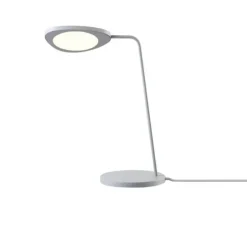 Lampe de bureau, Leaf, Gris, H41,5cm - Muuto