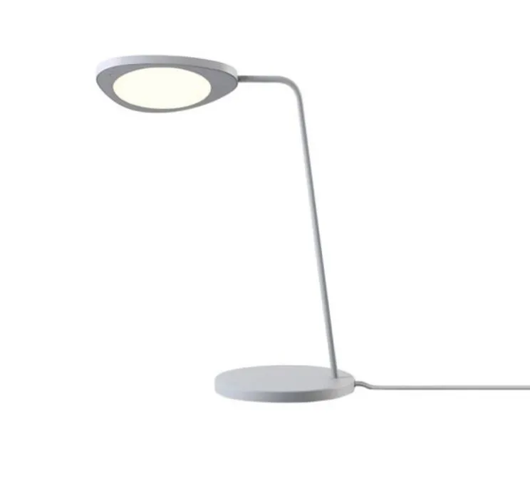 Lampe de bureau, Leaf, Gris, H41,5cm - Muuto