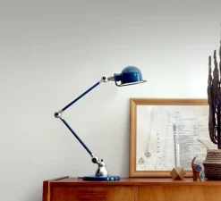Lampe*Jieldé Lampe de bureau, Loft D6000I, , Ø15cm, H60cm - Bleu saphir poli