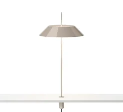 Lampe*Vibia Lampe de bureau, Mayfair Mini, boulonné sans socle, , LED, 2700K, 223 lm, Ø20cm, H38cm - beige