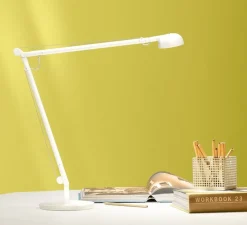 Lampe de bureau, Opuntia, blanc, IP40, L18cm, H53cm - Panzeri