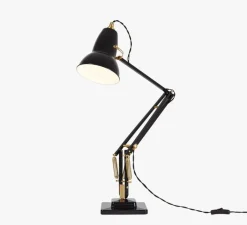 Lampe*Anglepoise Lampe de bureau, Original 1227 Brass, , Ø14cm H49cm- noir