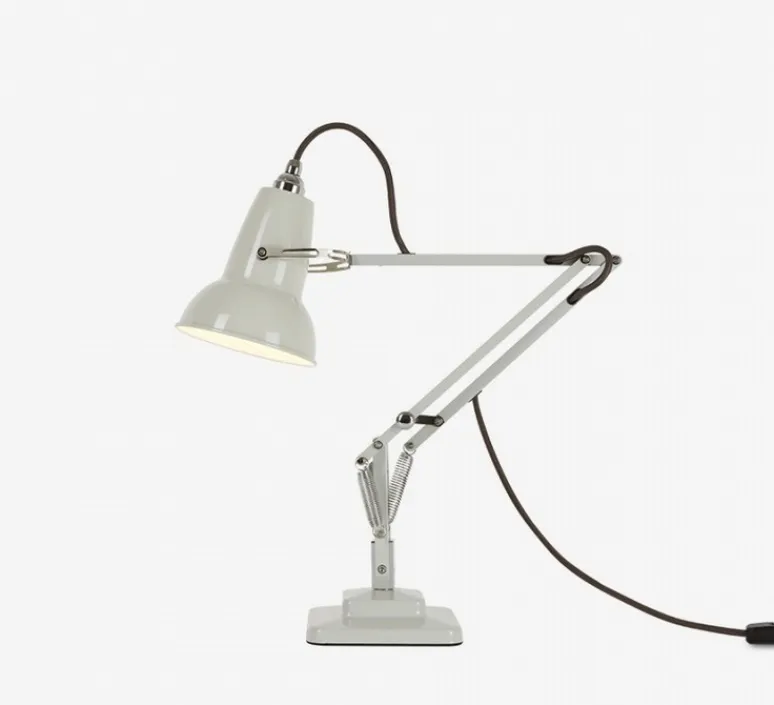 Lampe|Enfants*Anglepoise Lampe de bureau, Original 1227, lin, Ø14cm H49cm - blanc
