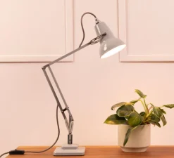 Lampe*Anglepoise Lampe de bureau, Original 1227 Mini, , L36cm, H48cm - gris clair
