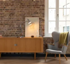 Lampe*Anglepoise Lampe de bureau, Original 1227, , Ø14cm H49cm - chrome