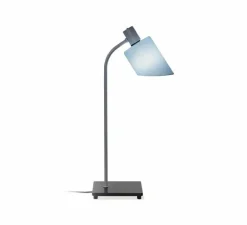 Lampe*Nemo Lighting Lampe de bureau, réédition de Charlotte Perriand, , L15cm, H51cm - bleu gris