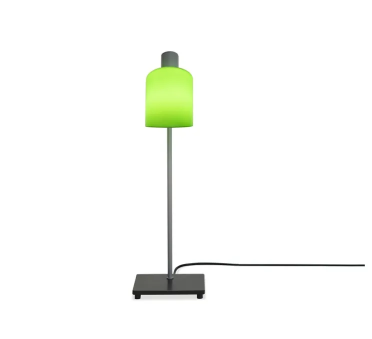 Lampe de bureau, réédition de Charlotte Perriand, vert, L15cm, H51cm - Nemo Lighting