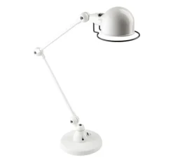 Lampe|Enfants*Jieldé Lampe de bureau, Signal 2 bras, SI333, , brillant, Ø16cm, H60cm - blanc