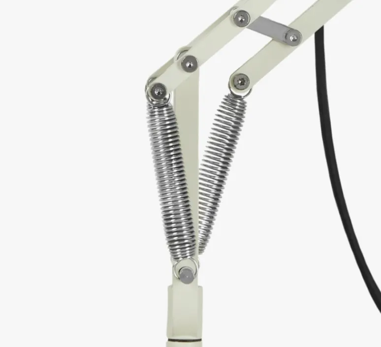 Lampe|Enfants*Anglepoise Lampe de bureau, Type 75, alpin, Ø14cm, H57cm - blanc