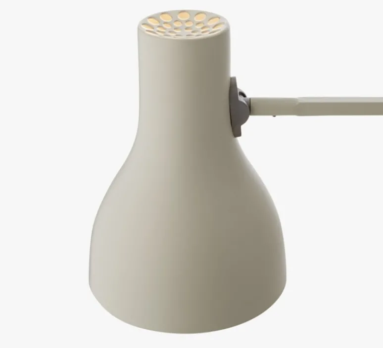 Lampe|Enfants*Anglepoise Lampe de bureau, Type 75, alpin, Ø14cm, H57cm - blanc