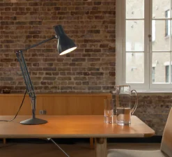 Lampe*Anglepoise Lampe de bureau, Type 75, , 2700K, 470lm, Ø14cm, H57cm - gris