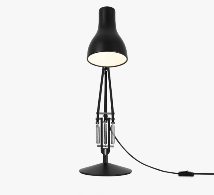 Lampe de bureau, type 75, noir, Ø14cm, H57cm - Anglepoise