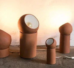 Lampe*Serax Lampe de sol, Terra Light M, , Ø16,5cm, H39cm - terracotta