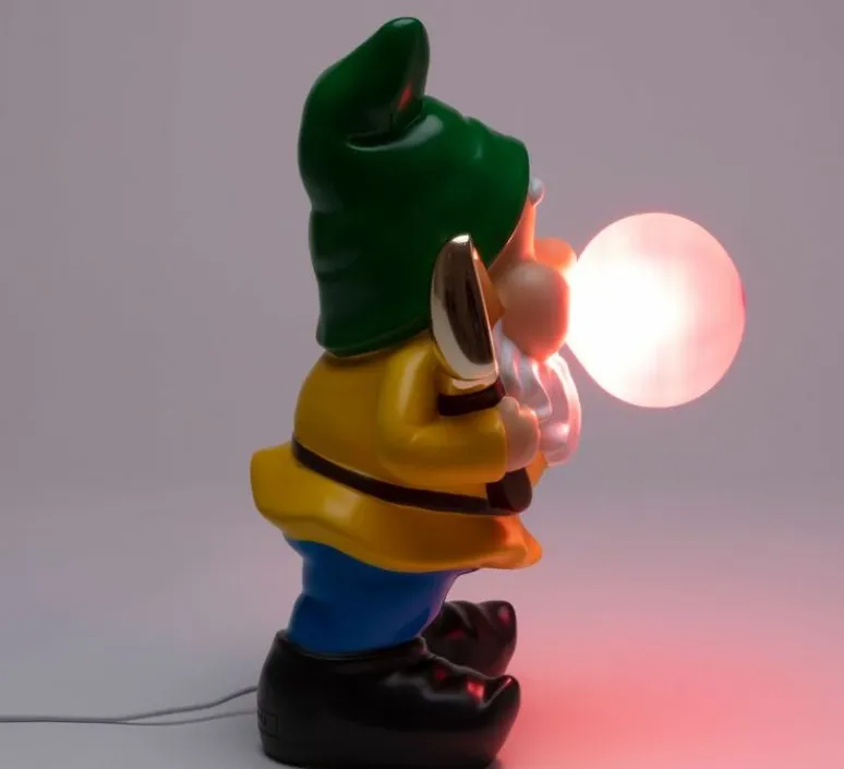 Enfants|Lampe*Seletti Lampe, Gummy Working, nain, , L18cm, H40cm - vert