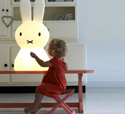 Lampe Lapin, enfants, Miffy XL, blanc, H80cm - Mr Maria