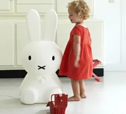 Lampe Lapin, enfants, Miffy XL, blanc, H80cm - Mr Maria
