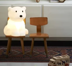 Lampe|Enfants*Mr Maria Lampe Ours, enfants, Nanuk, , H41cm - blanc