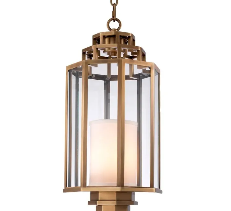 Lanterne, Monticello S, laiton, Ø24cm, H55cm - Eichholtz