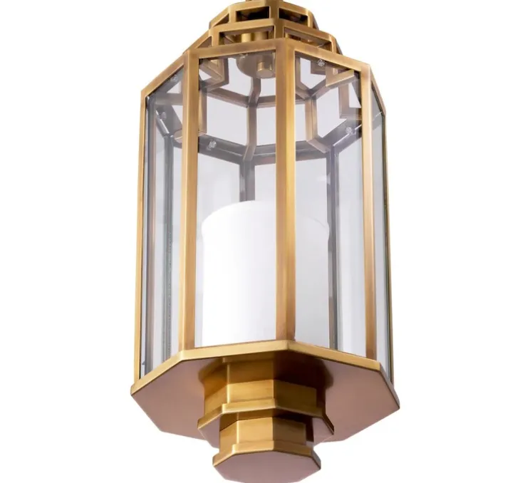 Lanterne, Monticello S, laiton, Ø24cm, H55cm - Eichholtz